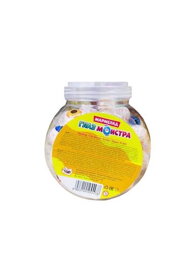 Мармелад "Глаз монстра" 10г Банка (50 шт.упак)