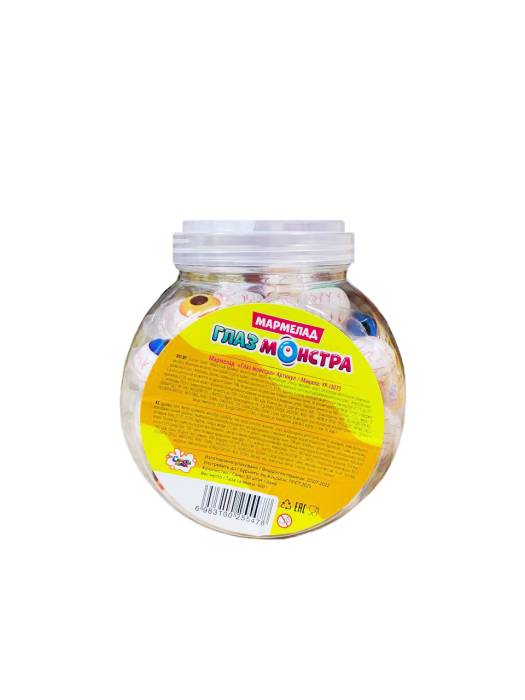 Мармелад "Глаз монстра" 10г Банка (50 шт.упак)