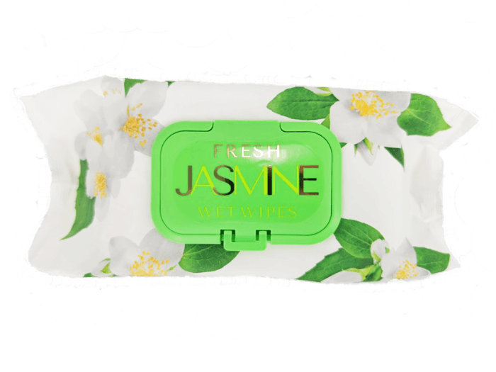 Салфетка влажная 120 шт. "Fresh" Jasmine парфюм, с клапаном (120 салф.шт)
