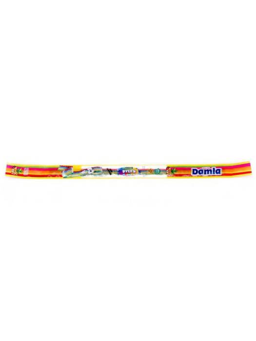 Мармелад "Damla" Sour Belts 15г (72 шт.упак), Радуга