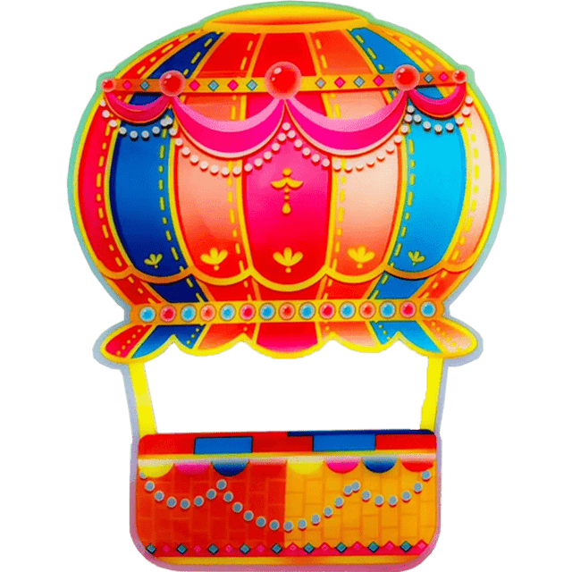 Пакет подарочный 19*20 см Цирк zip-lock