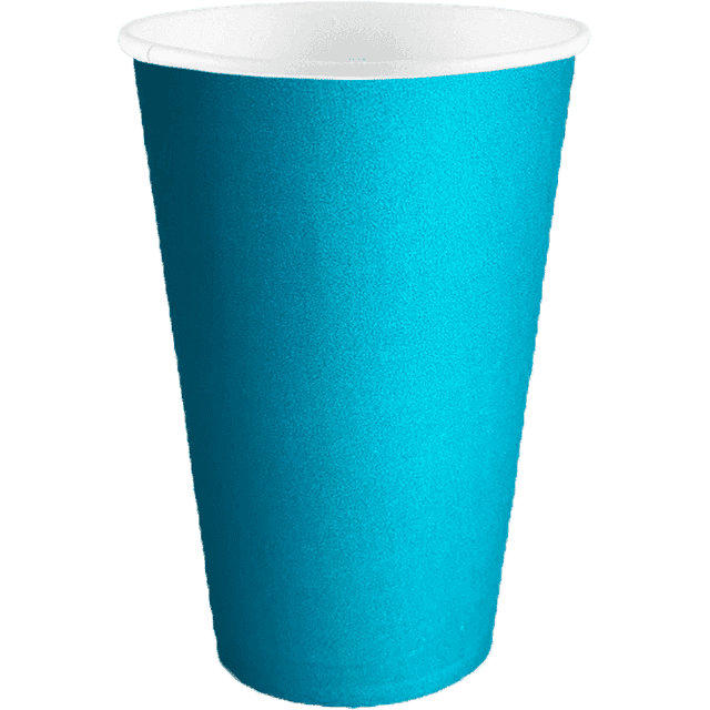 Стакан бумажный 400 мл БЕЗ РИС. "ТИФФАНИ" D-90 мм БЛ