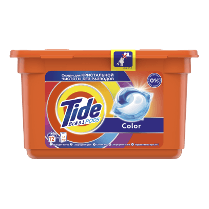 Капсулы для стирки белья "Tide" 15 шт.