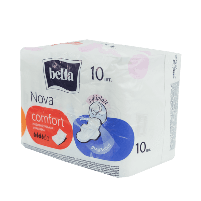 Прокладки "Bella" Nova Comfort 4 капли софт №10 (10 шт.упак)