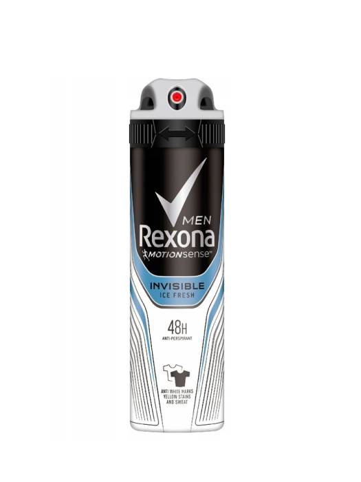 Дезодорант спрей 200 мл "Rexona" МУЖСКОЙ, INVISIBLE ICE (невидимый лед)