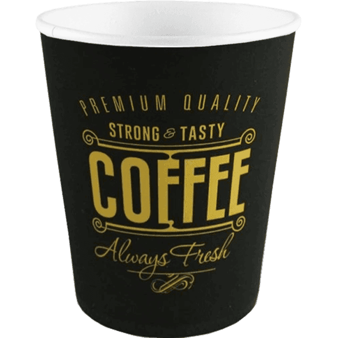 Стакан бумажный 180 мл Олвейс фреш Черный лайт D-73 мм БЛ
