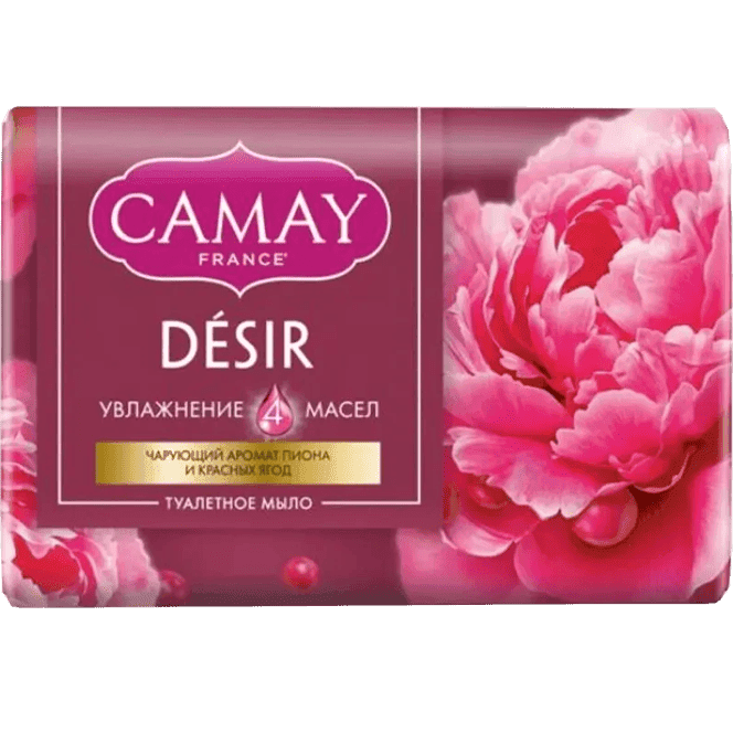 Мыло кусковое 85 г туалетное "Camay", Восхитительное очарование