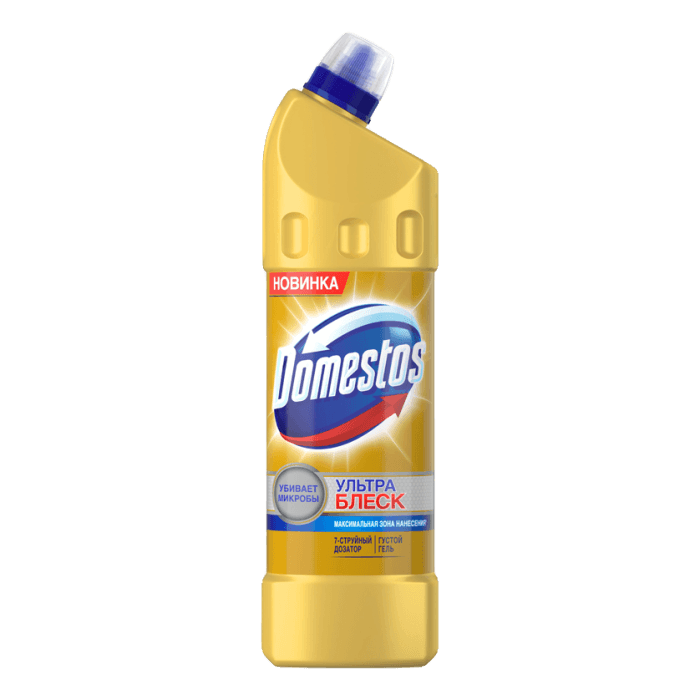 Чистящее средство 1 л "Domestos", Ультра Блеск золотой