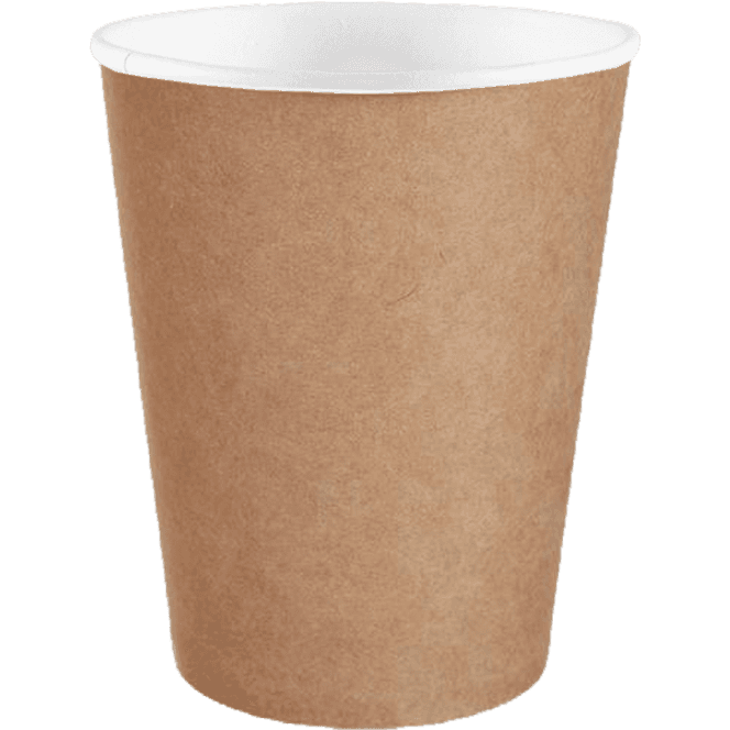 Стакан бумажный 350 мл БЕЗ РИС. "КРАФТ" D-90 мм БЛ