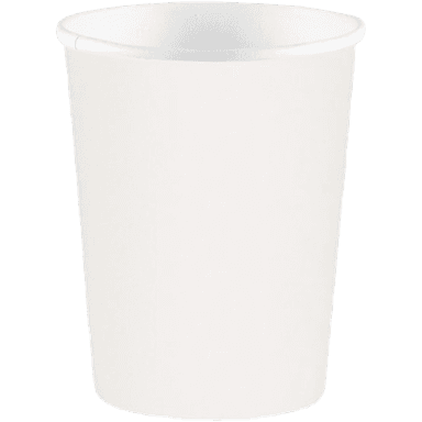 Стакан бумажный 100 мл БЕЗ РИС. БЕЛЫЙ D-62 мм Рр