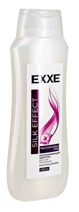 Шампунь 400 мл "EXXE" SILK EFFECT Гиалуроновый уход