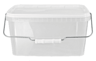 Контейнер 5,8 л прямоугольный прозрачный 293*198 мм с металл.ручкой + крышка КОМПЛЕКТ АЛЬЯНС
