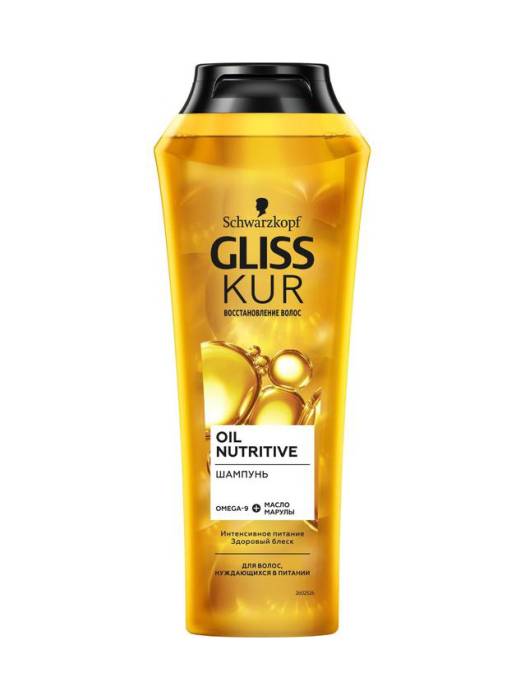Шампунь 250 мл "GLISS KUR" ЖЕНСКИЙ, Oil Nutritive/Женский