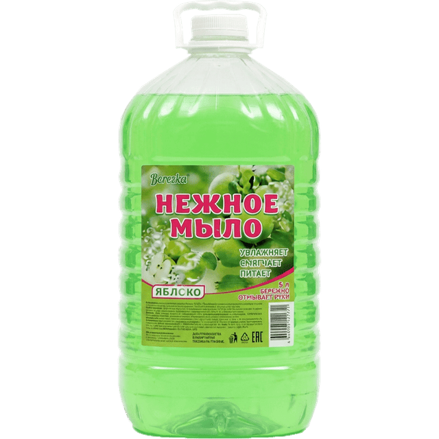 Мыло жидкое 5 кг BEREZKA Яблоко