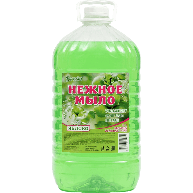 Мыло жидкое 5 кг BEREZKA Яблоко