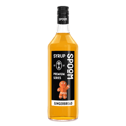 Сироп "Spoom" бутылка 1 литр, Имбирный пряник / GINGERBREAD