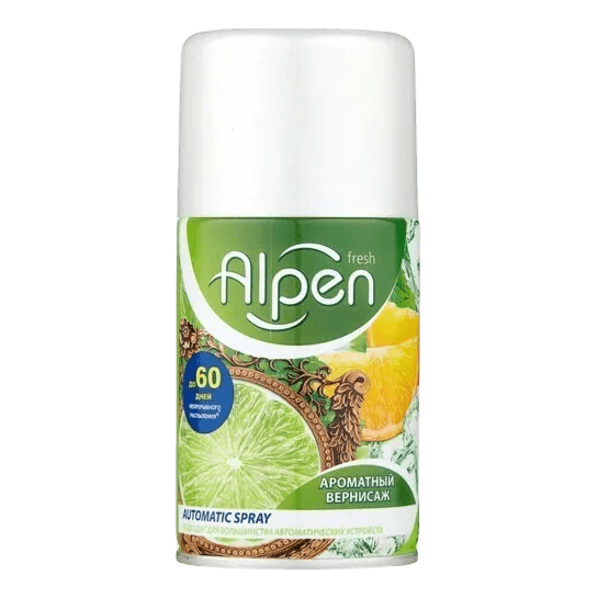 Освежитель воздуха/сменный баллон 250 мл "ALPEN", Ароматный вернисаж