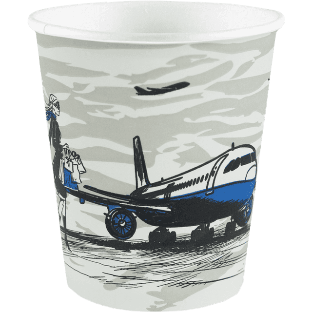 Стакан бумажный 150 мл Big City Life D-70 мм Рр