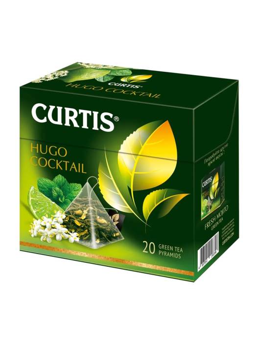 Чай 20 пакетиков, "Curtis", Hugo Coctail зеленый16284