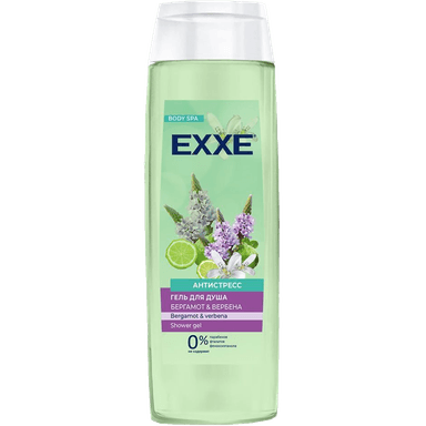 Гель для душа 400 мл "EXXE" Бергамот и вербена