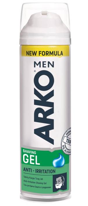 Гель для бритья 200 мл "Arko", Anti-Irritation