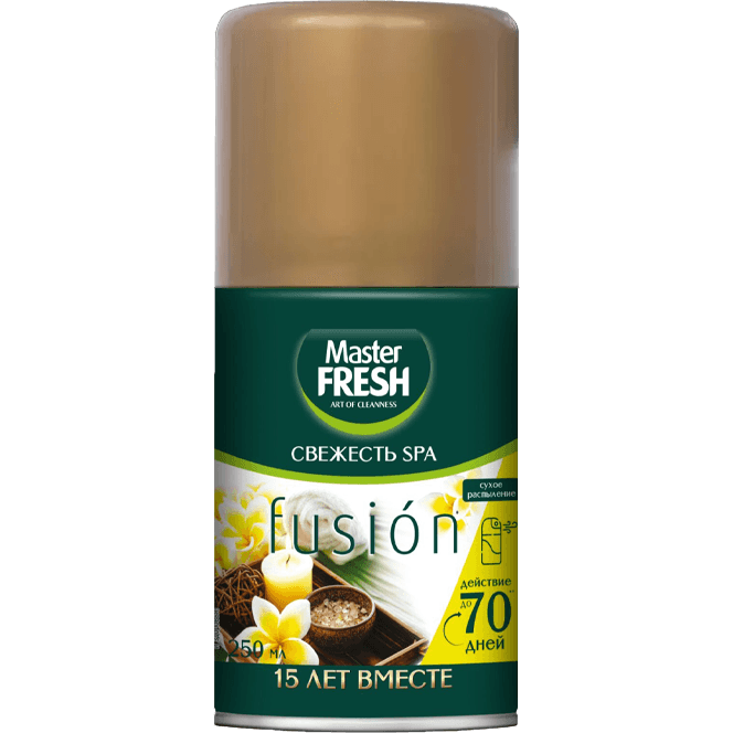 Освежитель воздуха 250 мл "Master FRESH GOLD" сменный баллон, Свежесть спа