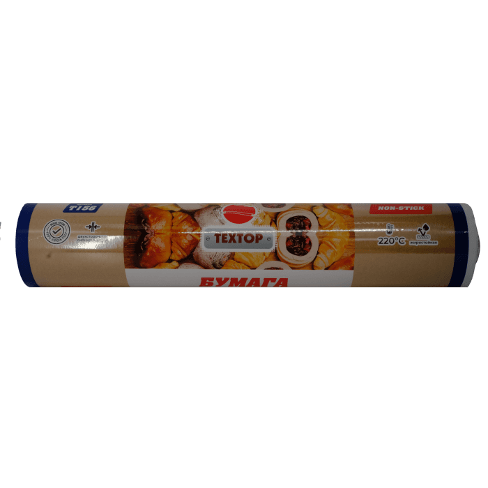 Бумага пергаментная для выпечки 38*100, силиконизированная, ТЕХТОР ProBake