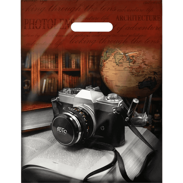 Пакет 31*40 см Объектив 60 мкм прорезь