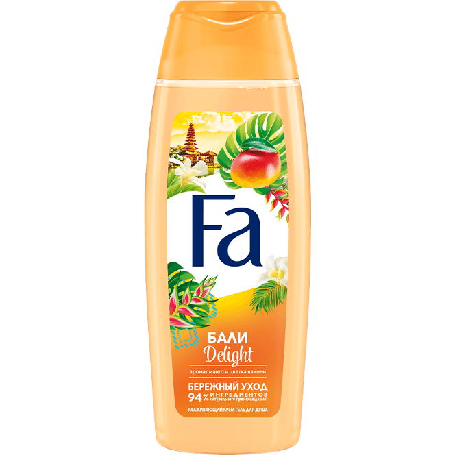 Крем-гель для душа 250 мл Fa, Бали/Delight