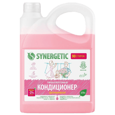 Кондиционер-ополаскиватель для белья 2,75 л SYNERGETIC Аромамагия