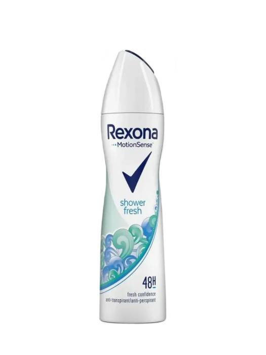 Дезодорант спрей 200 мл "Rexona" ЖЕНСКИЙ, Shower fresh/Свежесть душа