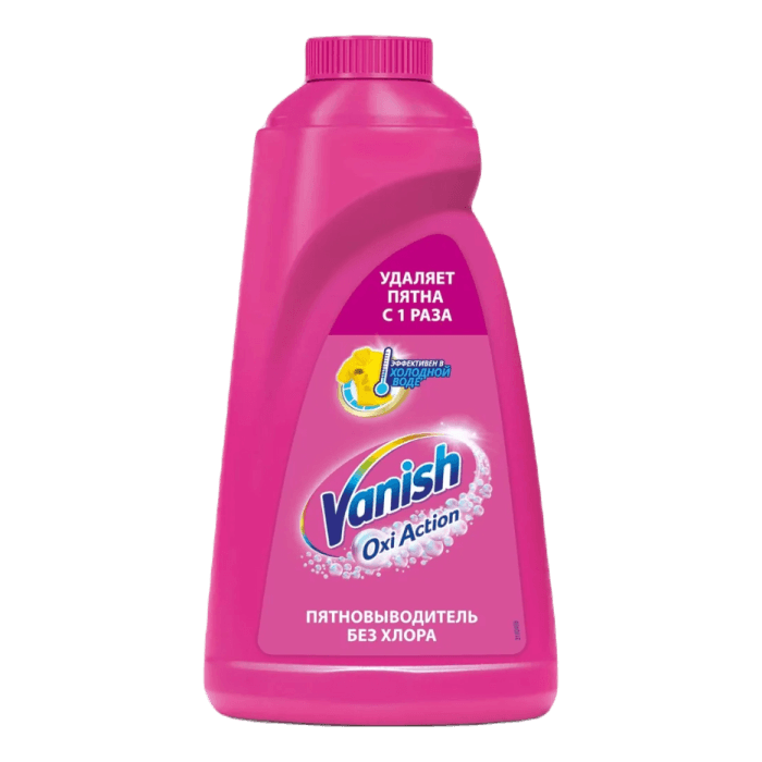 Пятновыводитель 1000 мл "Vanish" Oxi Action, Красный