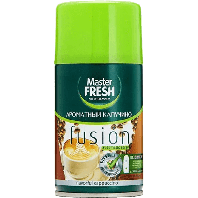 Освежитель воздуха 250 мл "Master FRESH GOLD" сменный баллон, Ароматный Капучино 