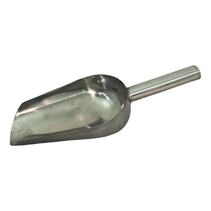 Совок №1 для сыпучих продуктов малый нержавеющий