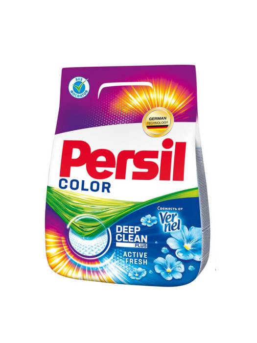 Стиральный порошок 2,1 кг "Persil" автомат, Color, Active fresh