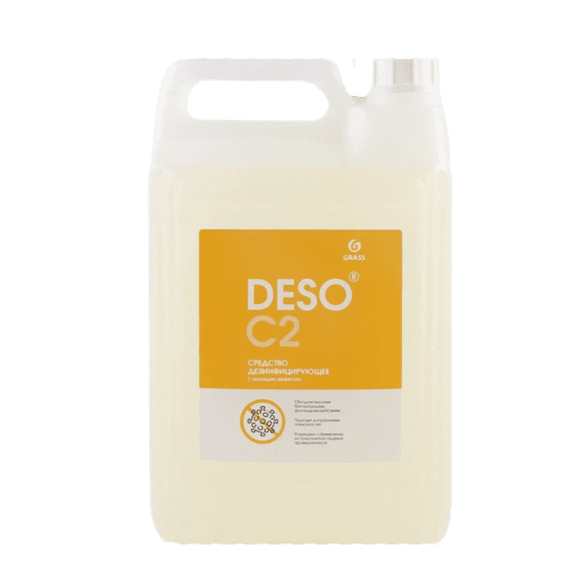 Дезинфецирующее средство 5л Grass DESO C2 с моющим эффектом