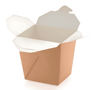Коробка ВОК для лапши 460 мл КРАФТ, OSQ NOODLES M