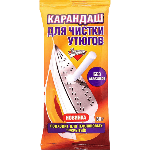 Карандаш для чистки утюгов "Золушка" 30г