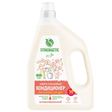 Кондиционер-ополаскиватель для белья 1,5 л SYNERGETIC Магическая орхидея