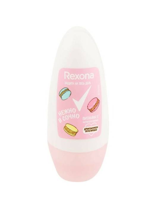 Дезодорант шариковый 50 мл "Rexona" ЖЕНСКИЙ, Нежно и сочно