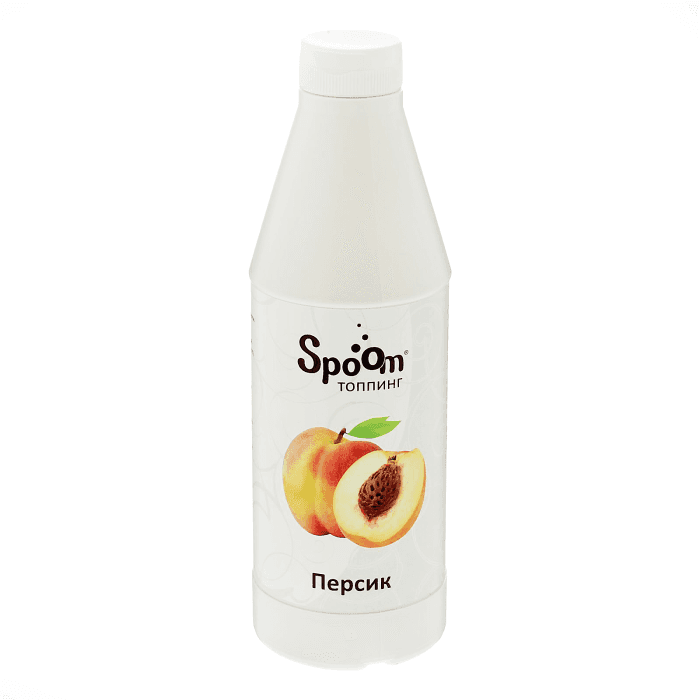 Топпинг "Spoom" бутылка, 1 кг, Персик / PEACH