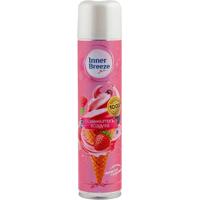 Освежитель воздуха 300 мл Inner Breeze, Ягодное мороженое