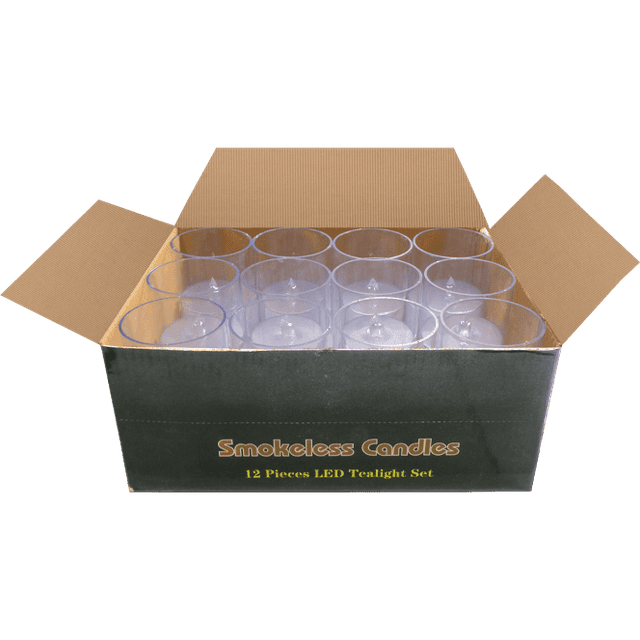 Свечи пластиковые НГ, с рисунком, на батарейках 11,5 см