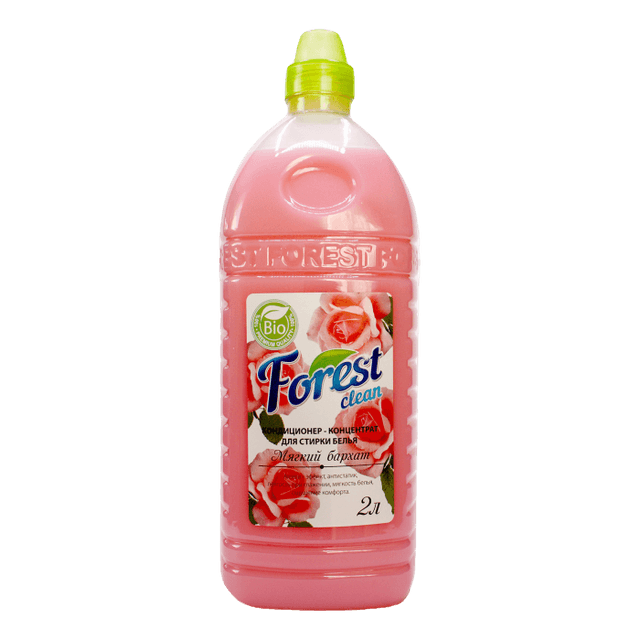 Кондиционер для белья 2 л "FOREST clean", Мягкий Бархат
