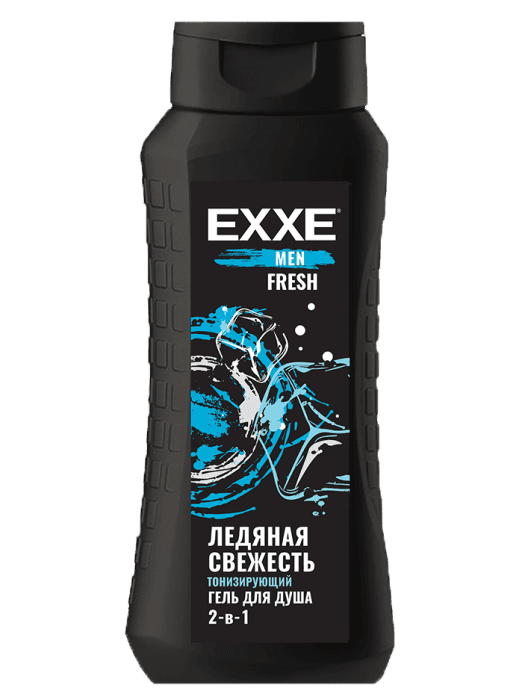 Гель для душа 400 мл "EXXE" MEN 2в1 Тонизирующий FRESH