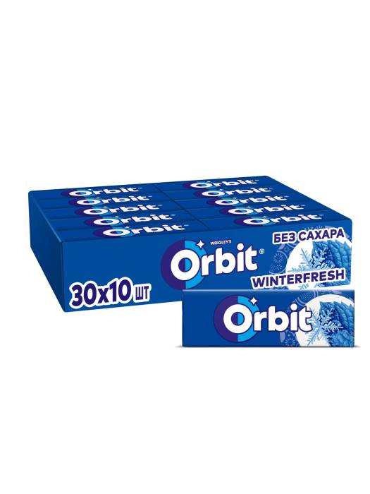 Жевательная Резинка "Orbit" (30 шт.упак), Зимняя свежесть