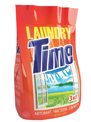 Стиральный порошок 3 кг "LAUNDRY TIME" автомат
