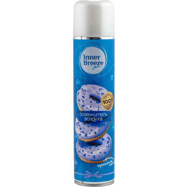 Освежитель воздуха 300 мл Inner Breeze, Черничный пончик