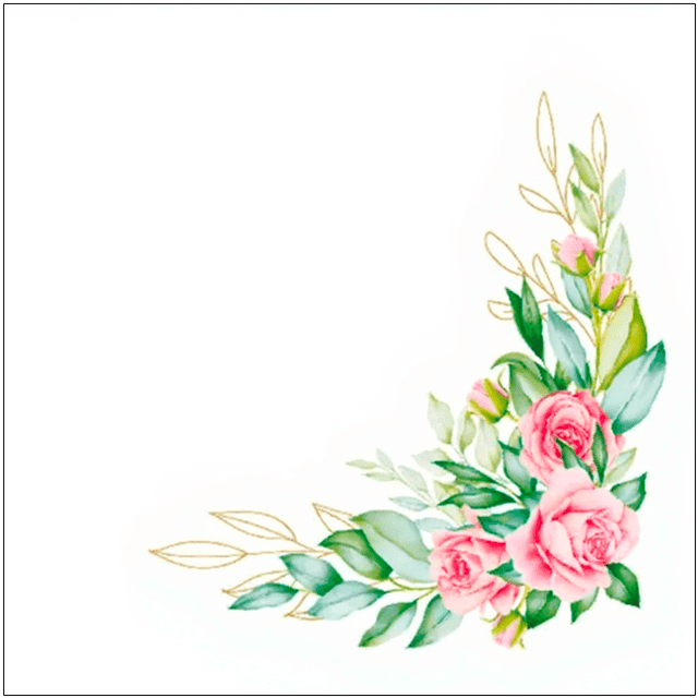 Салфетка бумажная 3-х/трехслойная 33*33 "Pero Prestige" Праздничные, (20 шт.пач), Розовые розы