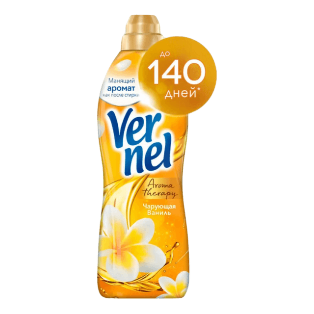 Кондиционер для белья 870 мл "Vernel", Чарующая ваниль